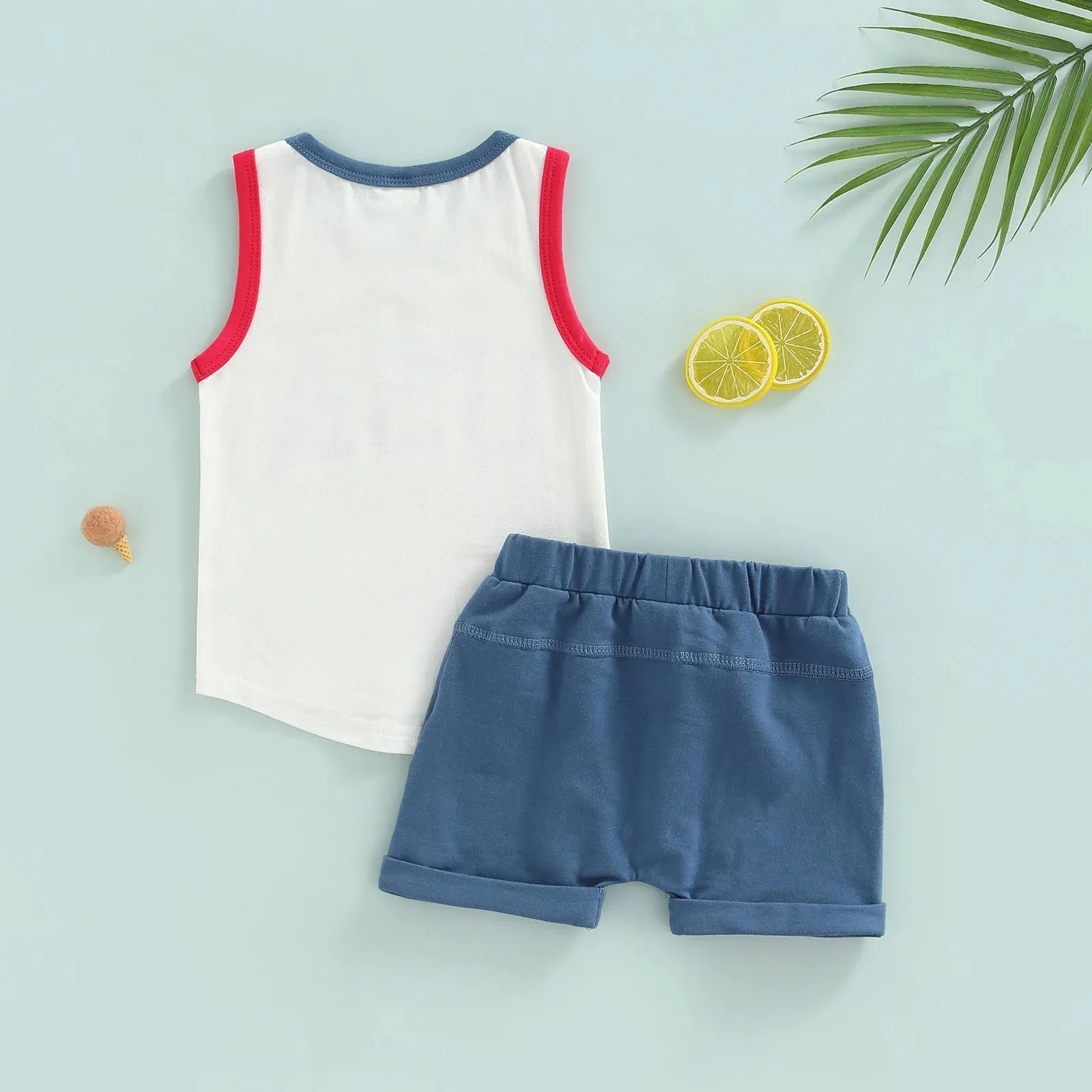 0-24M Baby Boys Girl Summer Outfit Set