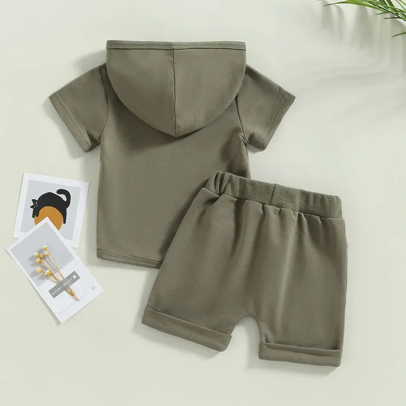 0-3Years Summer Baby Boy Short Sleeve Clothing Set