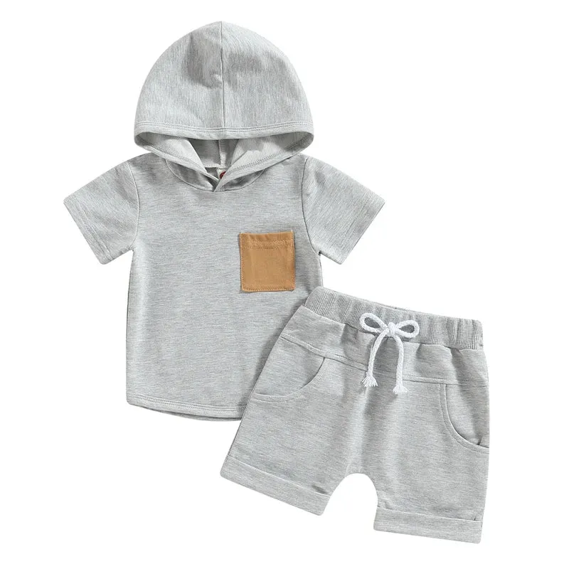 0-3Years Summer Baby Boy Short Sleeve Clothing Set