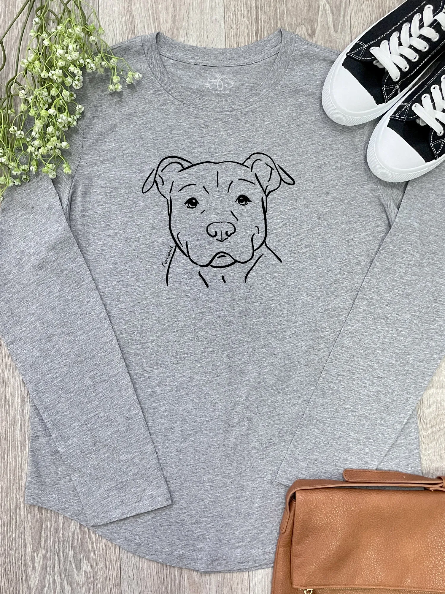 American Staffordshire Terrier Olivia Long Sleeve Tee