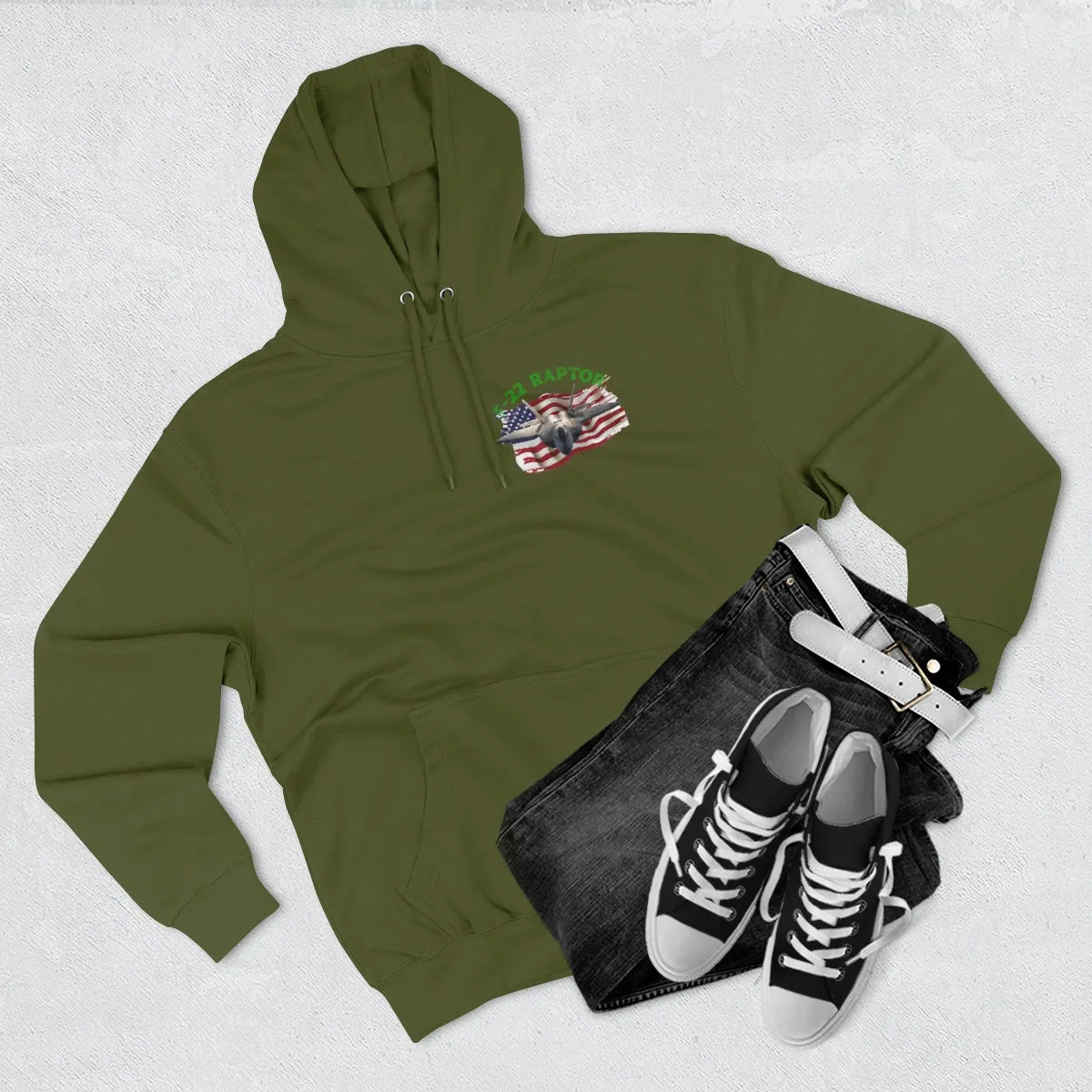 Hoodie ( Air Force RAPTOR 3 ) Military Style