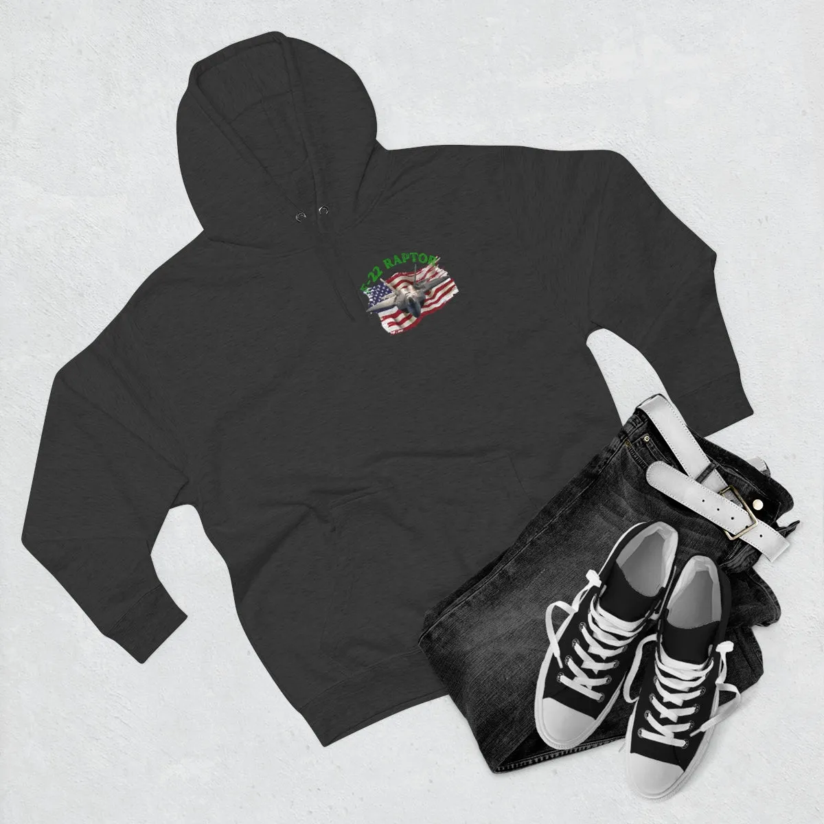 Hoodie ( Air Force RAPTOR 3 ) Military Style