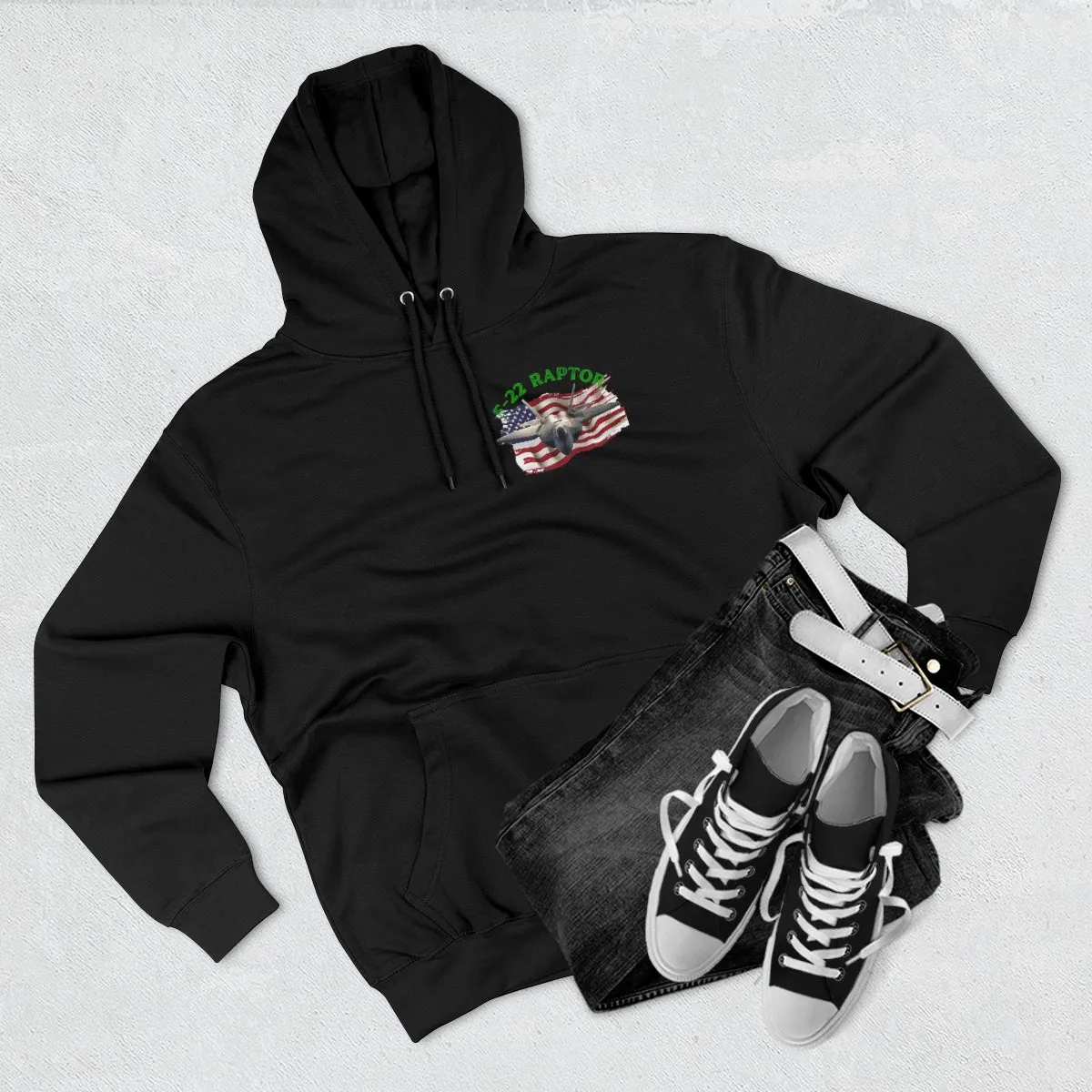 Hoodie ( Air Force RAPTOR 3 ) Military Style