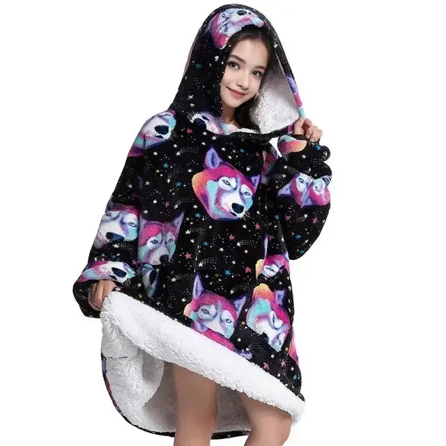 Kids Oversized Cozy Hoodies