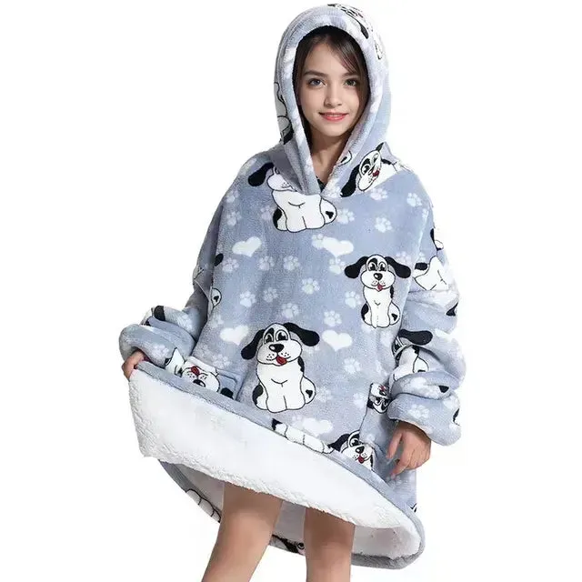 Kids Oversized Cozy Hoodies