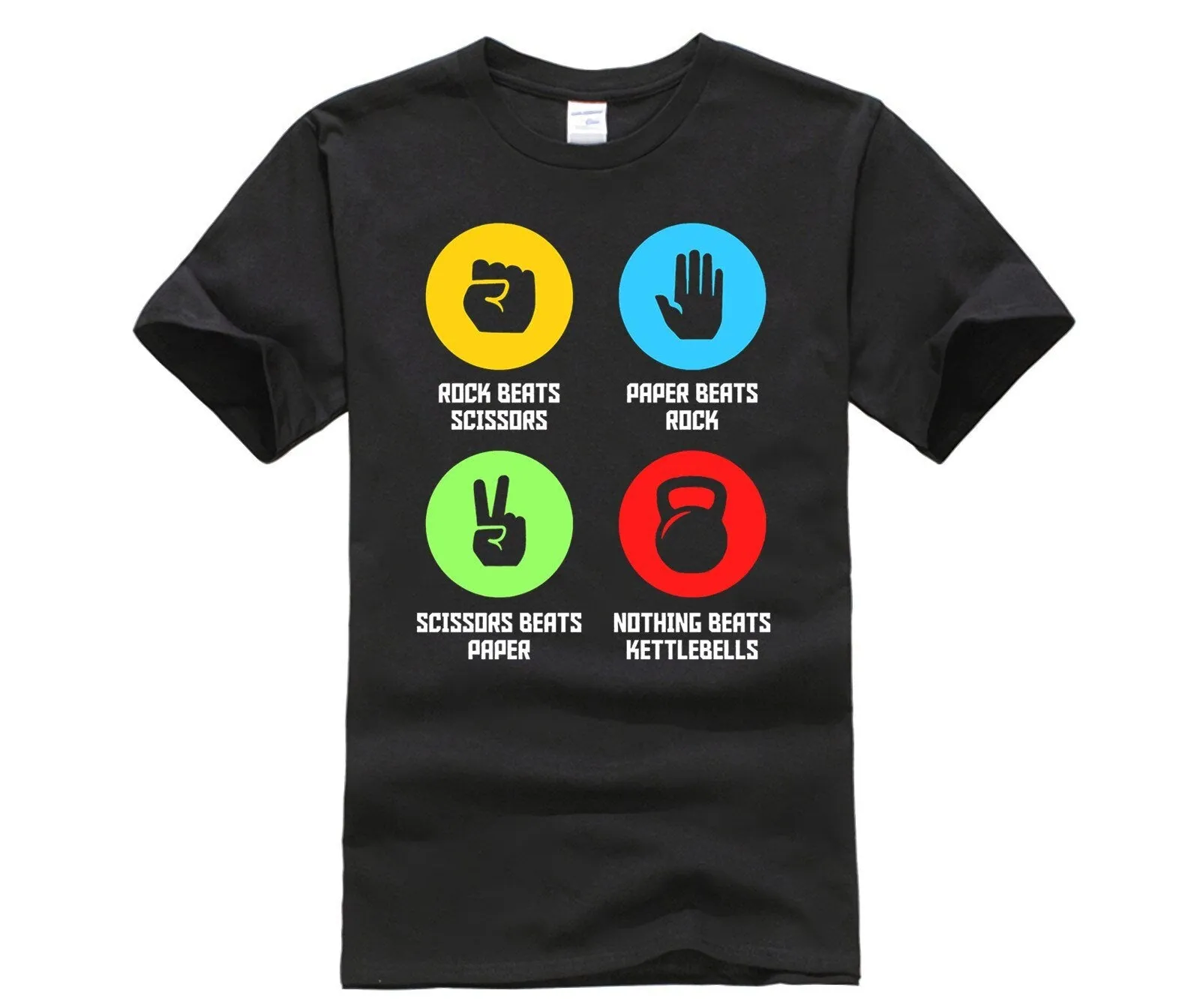 Mens fashion t shirt, free shipping, fun summer sports shirt for Fitness Gymer Nothing Kettlebells