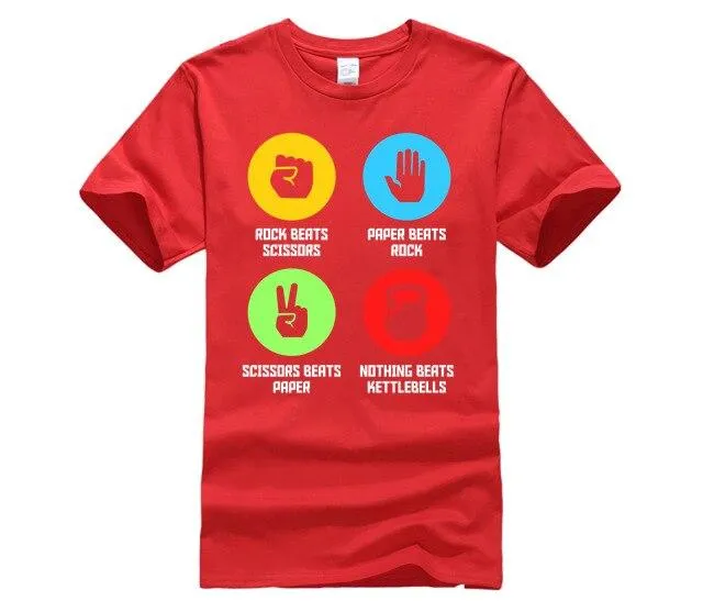 Mens fashion t shirt, free shipping, fun summer sports shirt for Fitness Gymer Nothing Kettlebells