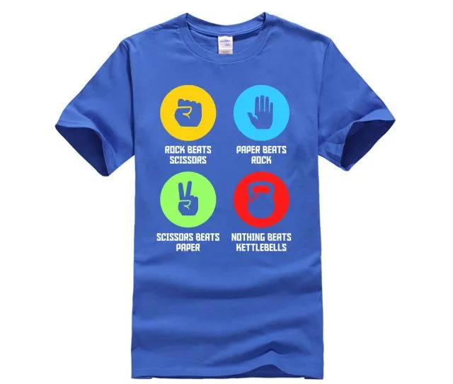 Mens fashion t shirt, free shipping, fun summer sports shirt for Fitness Gymer Nothing Kettlebells