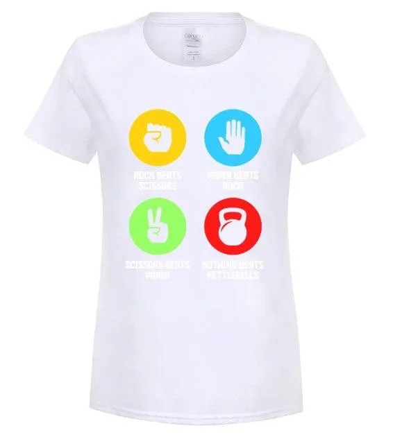 Mens fashion t shirt, free shipping, fun summer sports shirt for Fitness Gymer Nothing Kettlebells