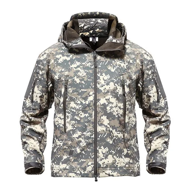 Mens Water-Repellent Softshell Jacket