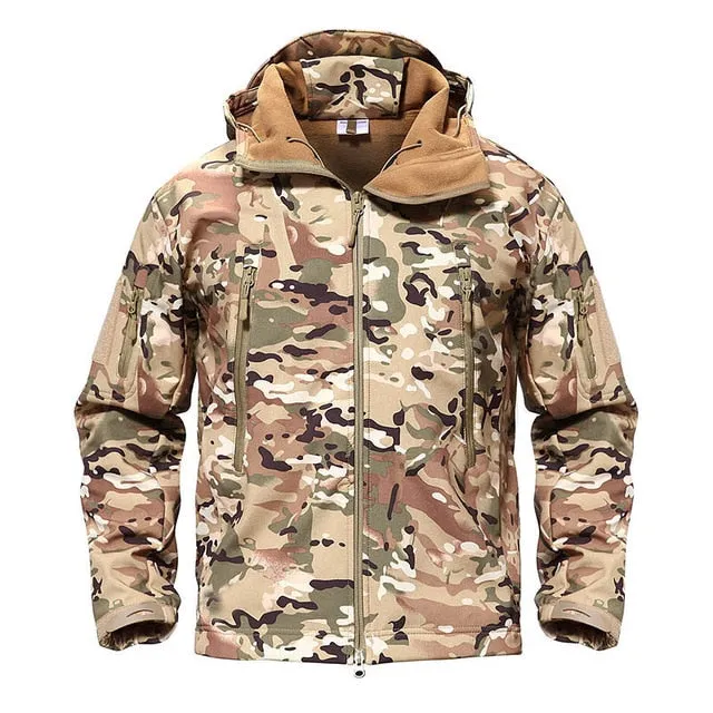 Mens Water-Repellent Softshell Jacket