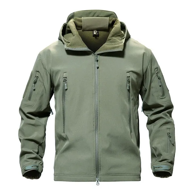 Mens Water-Repellent Softshell Jacket