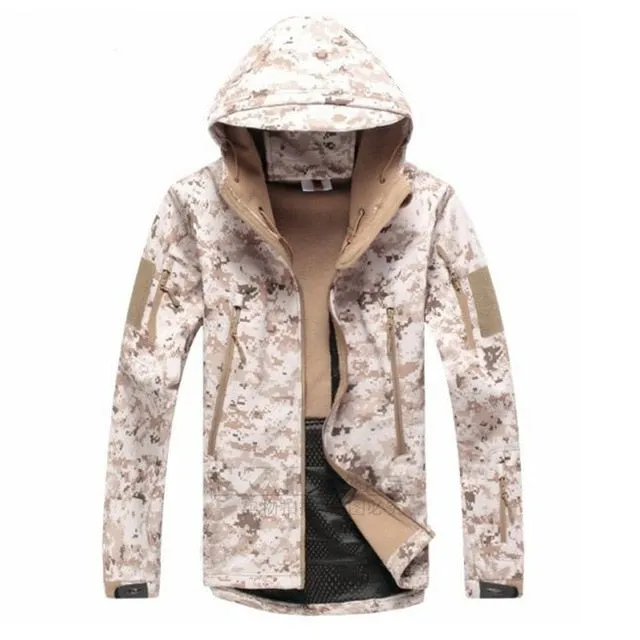 Mens Water-Repellent Softshell Jacket