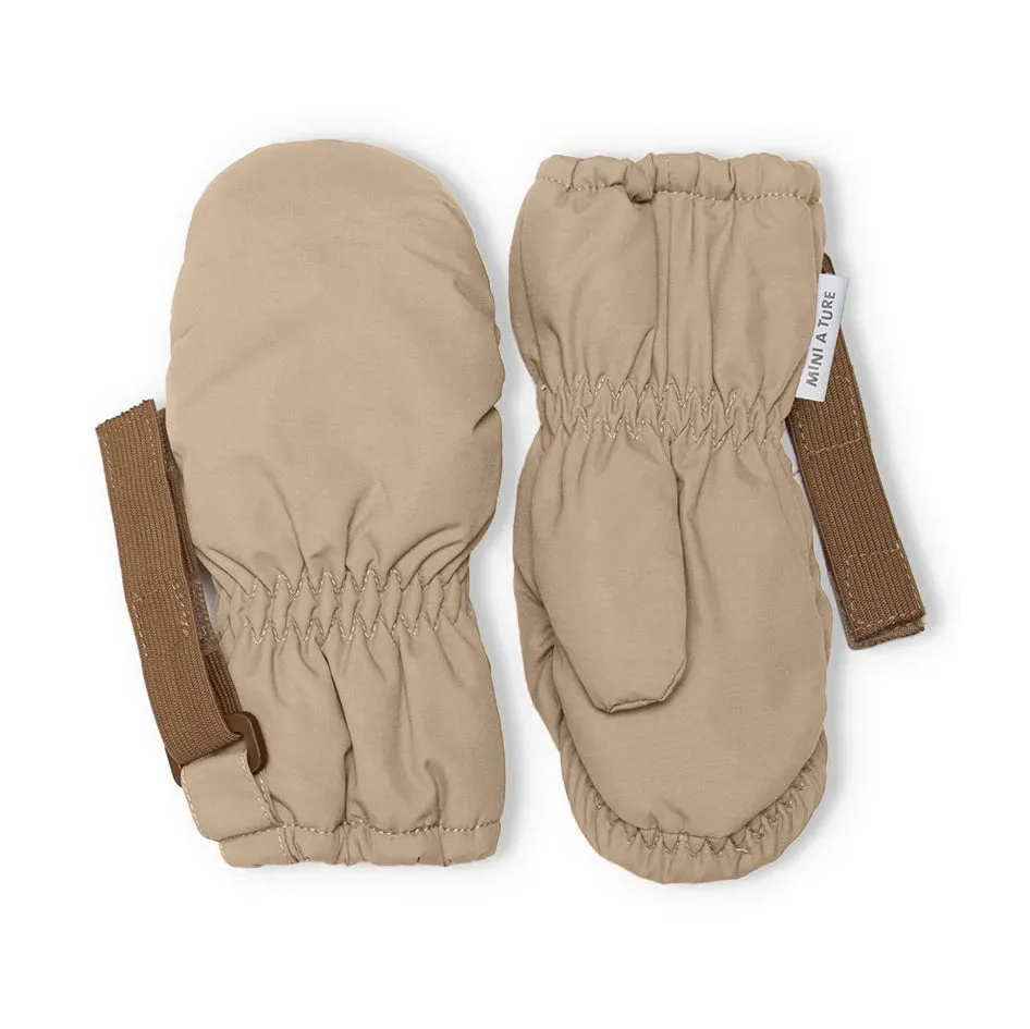 MINI A TURE MATCORDT Fleece Lined Gloves - Savannah Tan