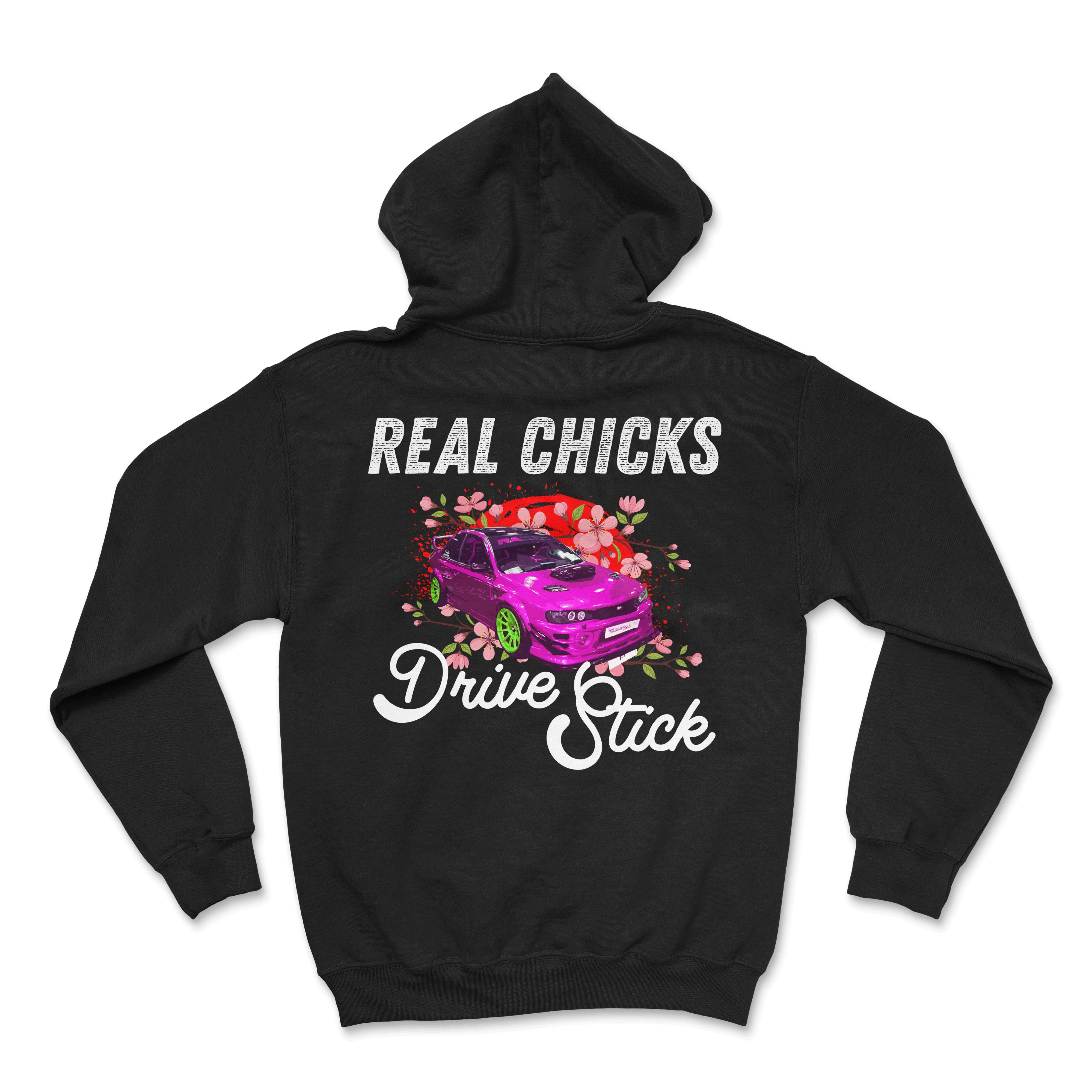 Real chicks drive stick