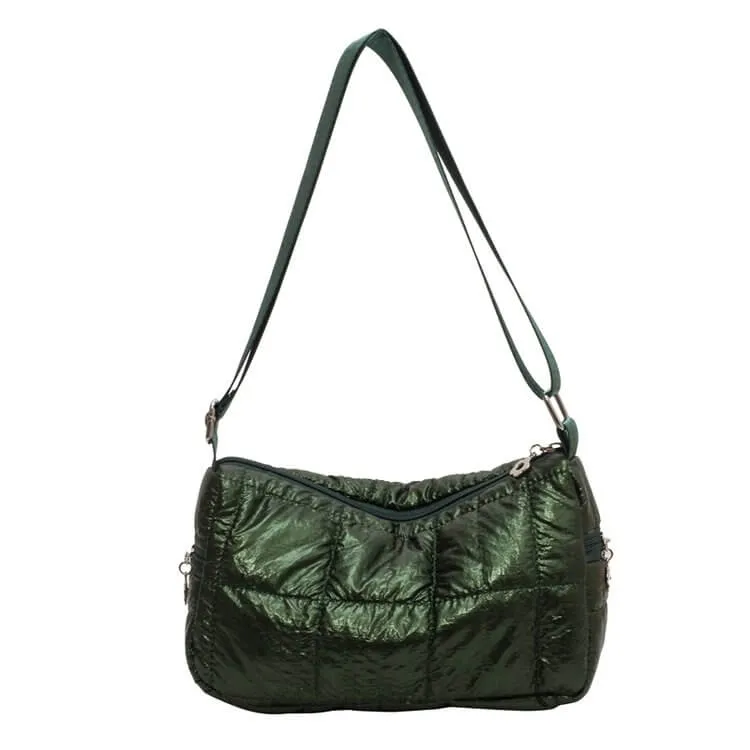 Women Bling Puffer Swing Bag-Showtown