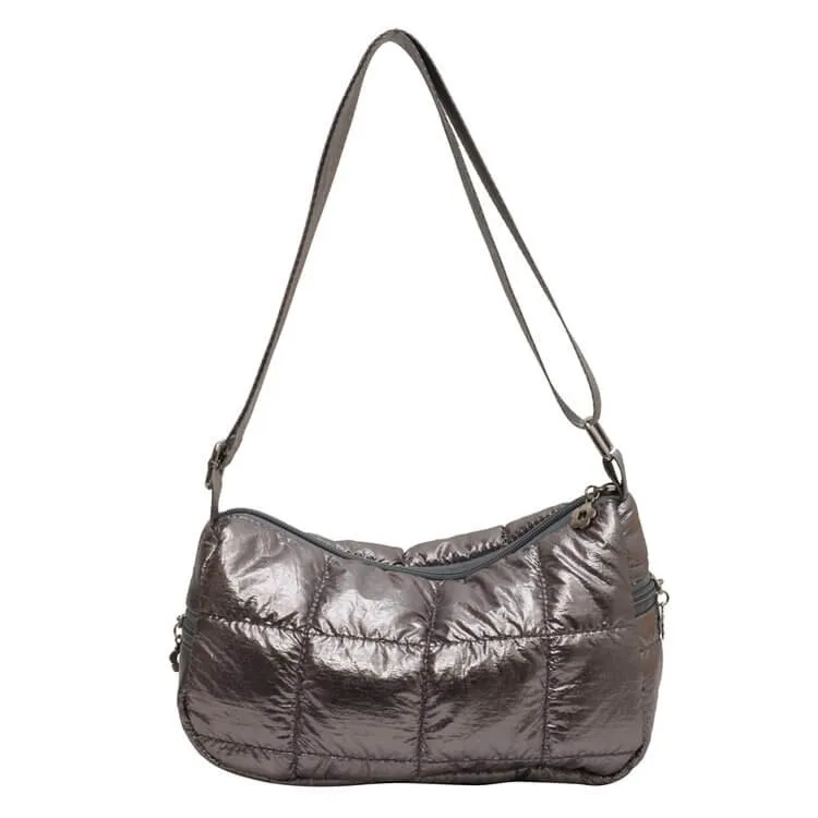 Women Bling Puffer Swing Bag-Showtown