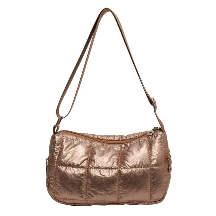 Women Bling Puffer Swing Bag-Showtown