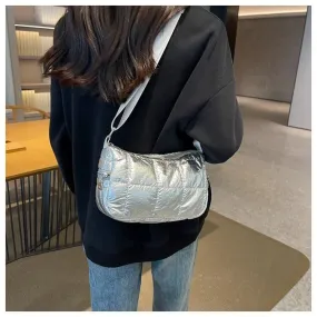 Women Bling Puffer Swing Bag-Showtown